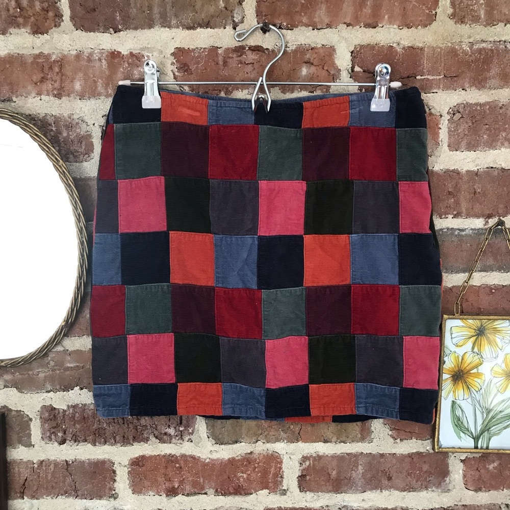 Vintage Ralph Lauren patchwork skirt